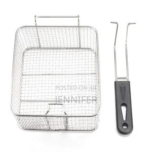 6 Litres Stainless Steel Deep Frying Basket