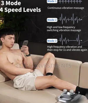 4 Head Massager, Deep Tissue Massage Gun