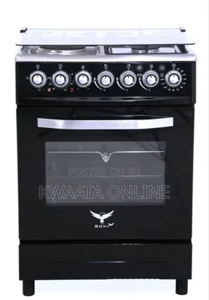 Panasony Cooker 3gas + 1electric, Oven / Grill Rotary Stick