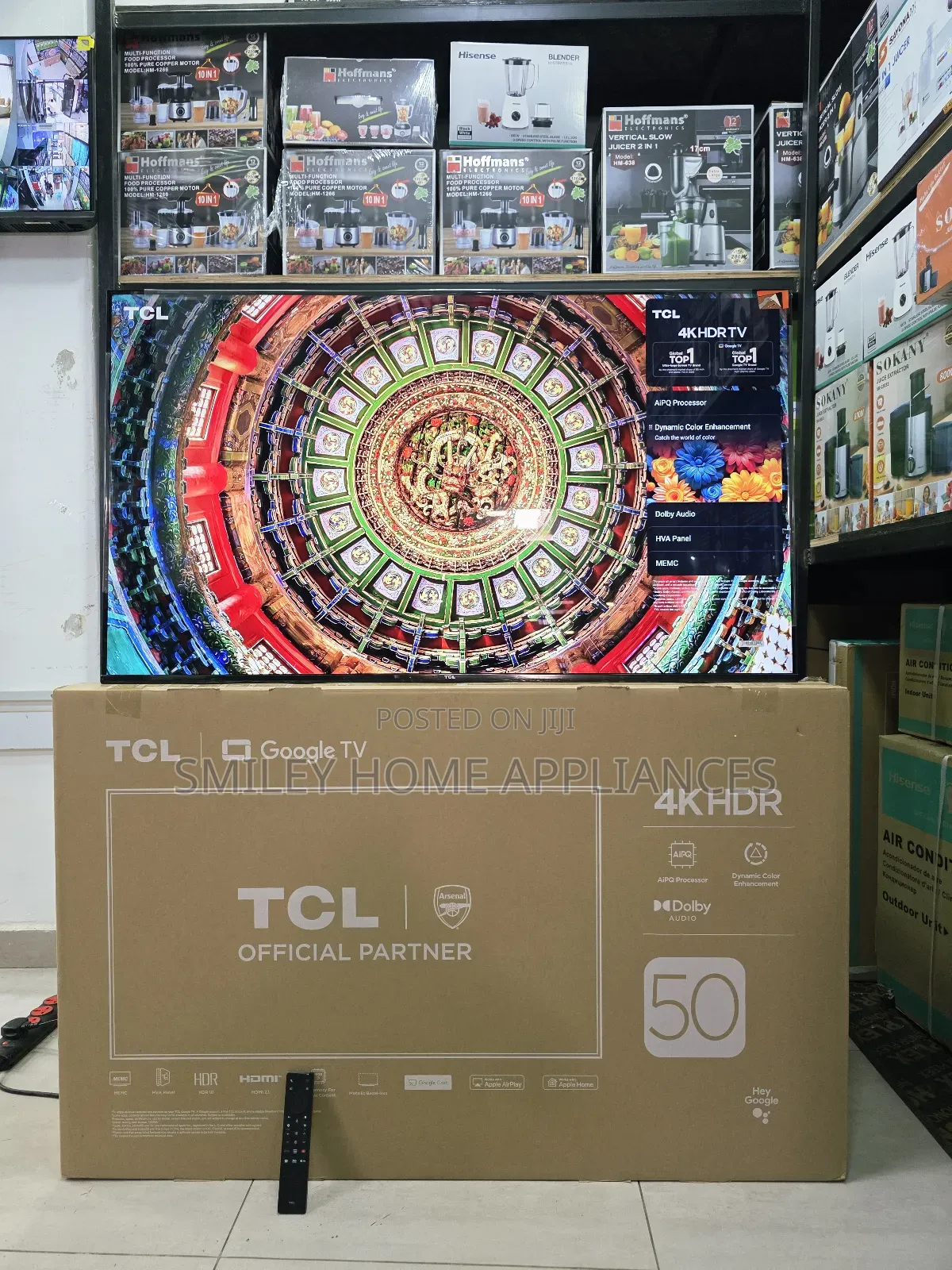 TCL 50inches 4khdr Google Android Tv at 20% Reduced Price