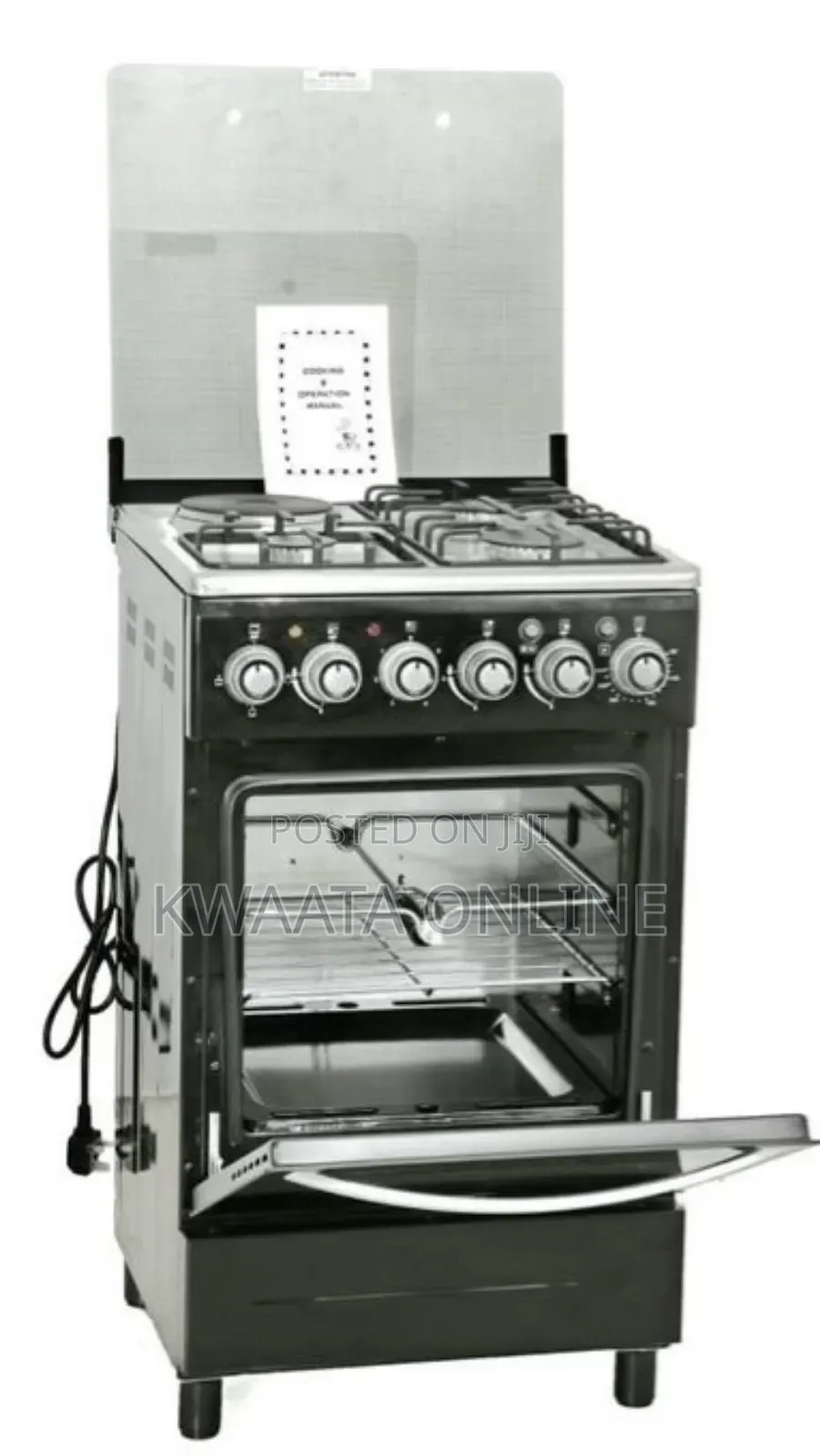 Panasony Cooker 3gas + 1electric, Oven / Grill Rotary Stick