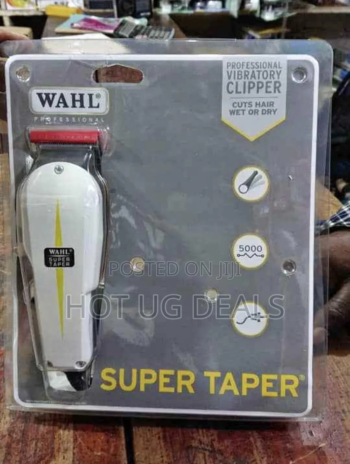 Original Wahl Super Taper Usa Imported  - White