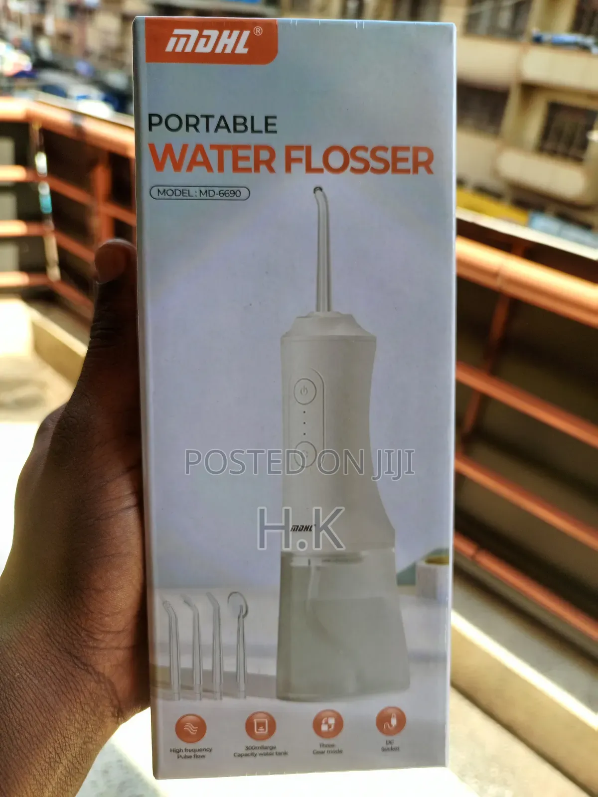 MDHL Portable Water Flosser, Model Md-6690