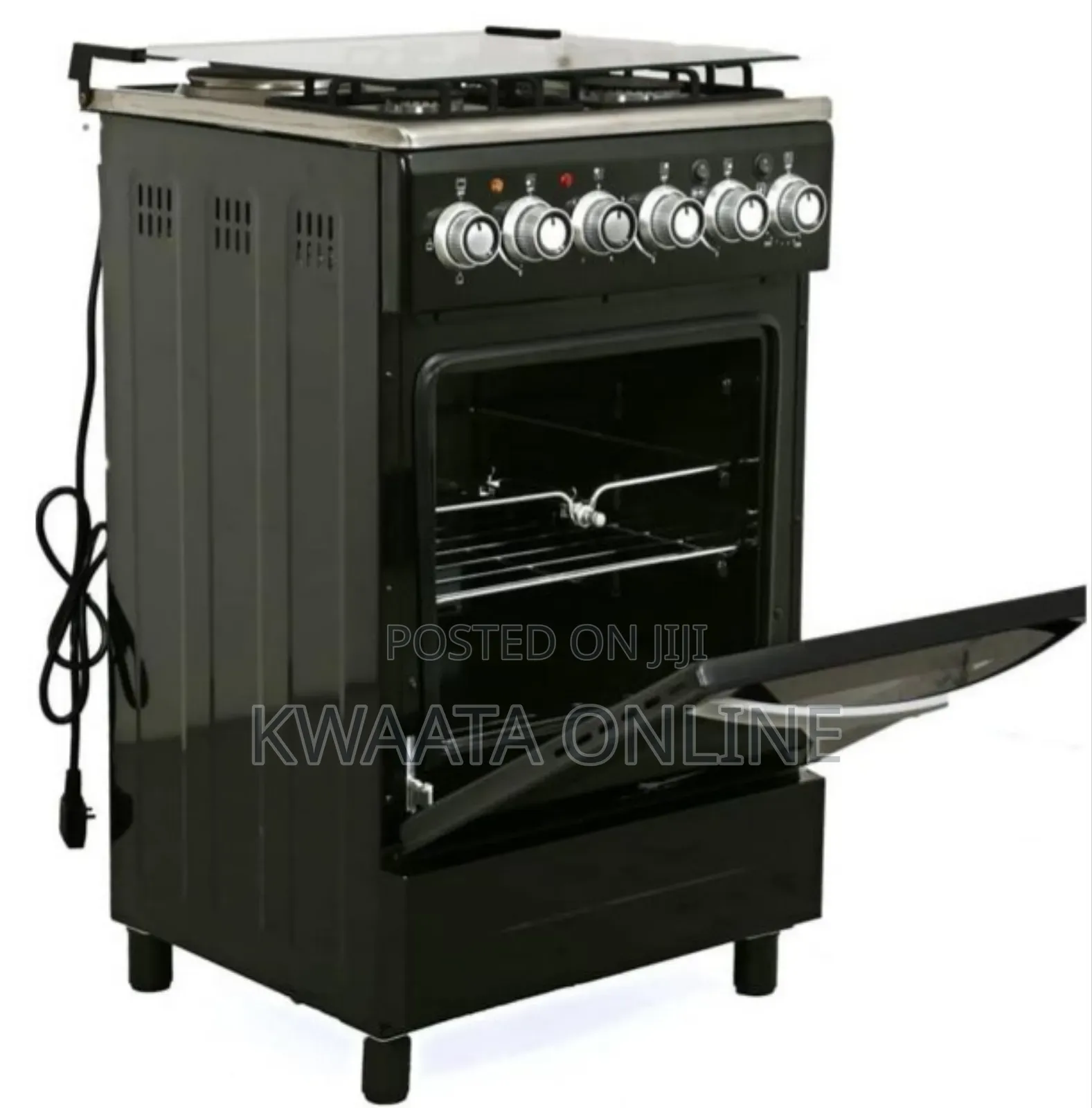 Panasony Cooker 3gas + 1electric, Oven / Grill Rotary Stick