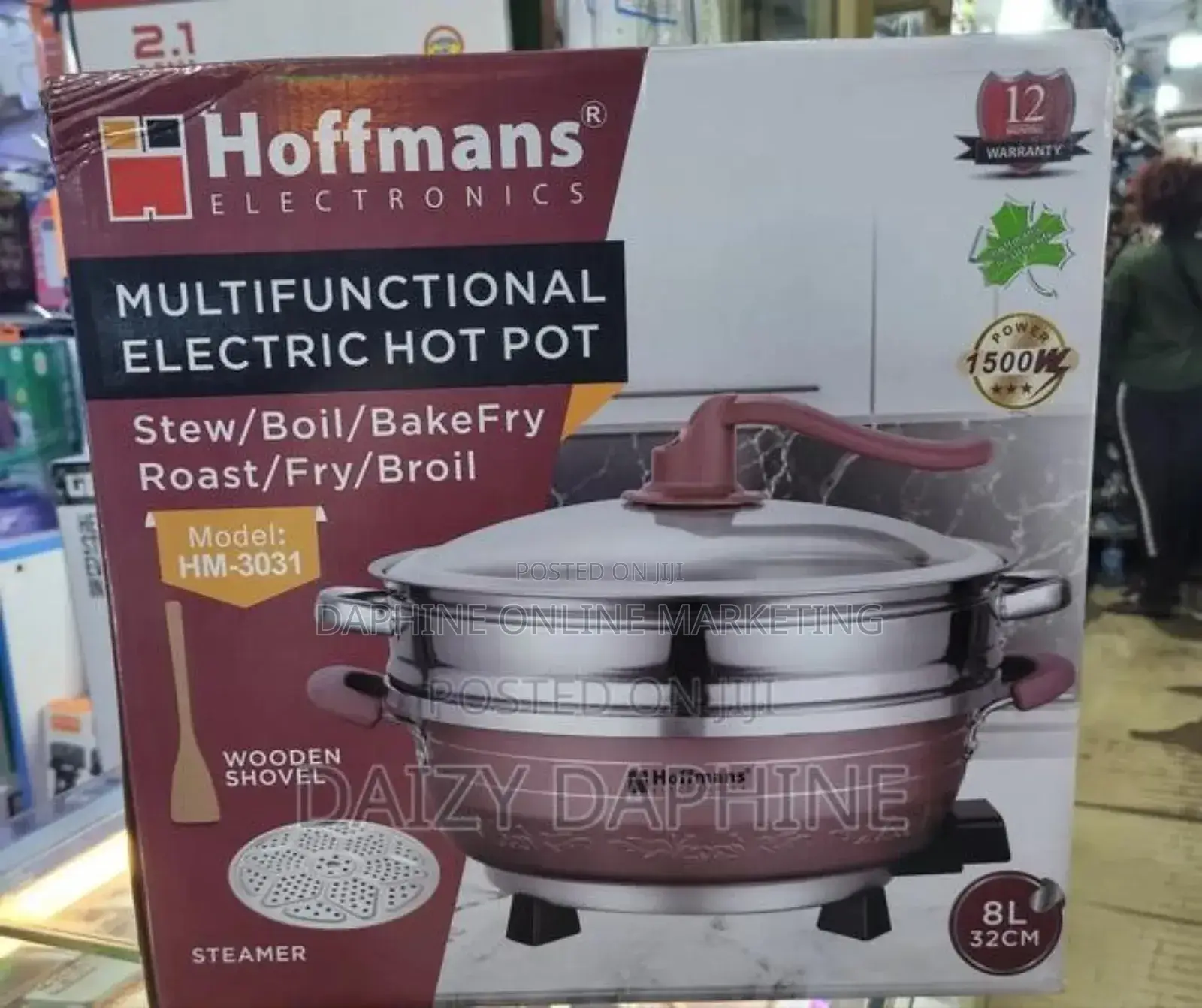 Multifunctional Steamer Electric Hot Pot