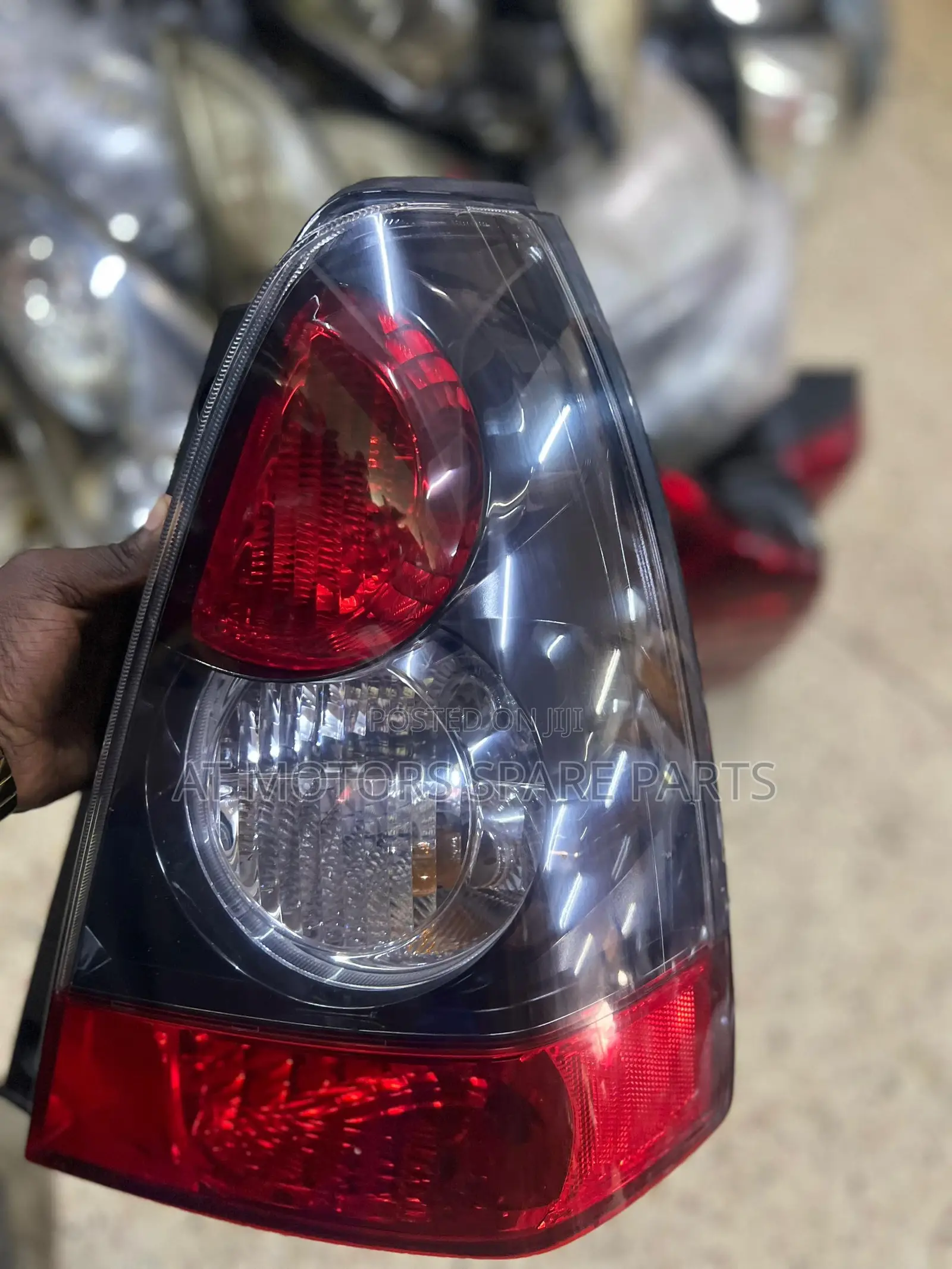 Subaru Sg9 Smoked and Red Color Back Light