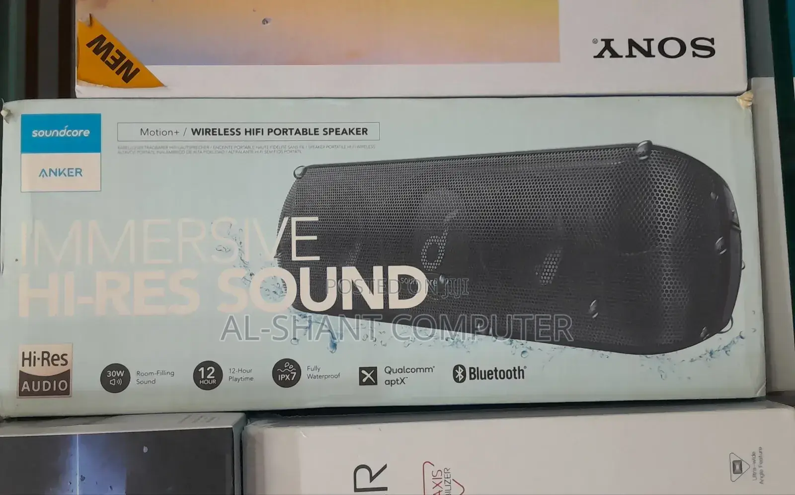 Soundcore Immersive Hi-Res Sound/Portable Speakers