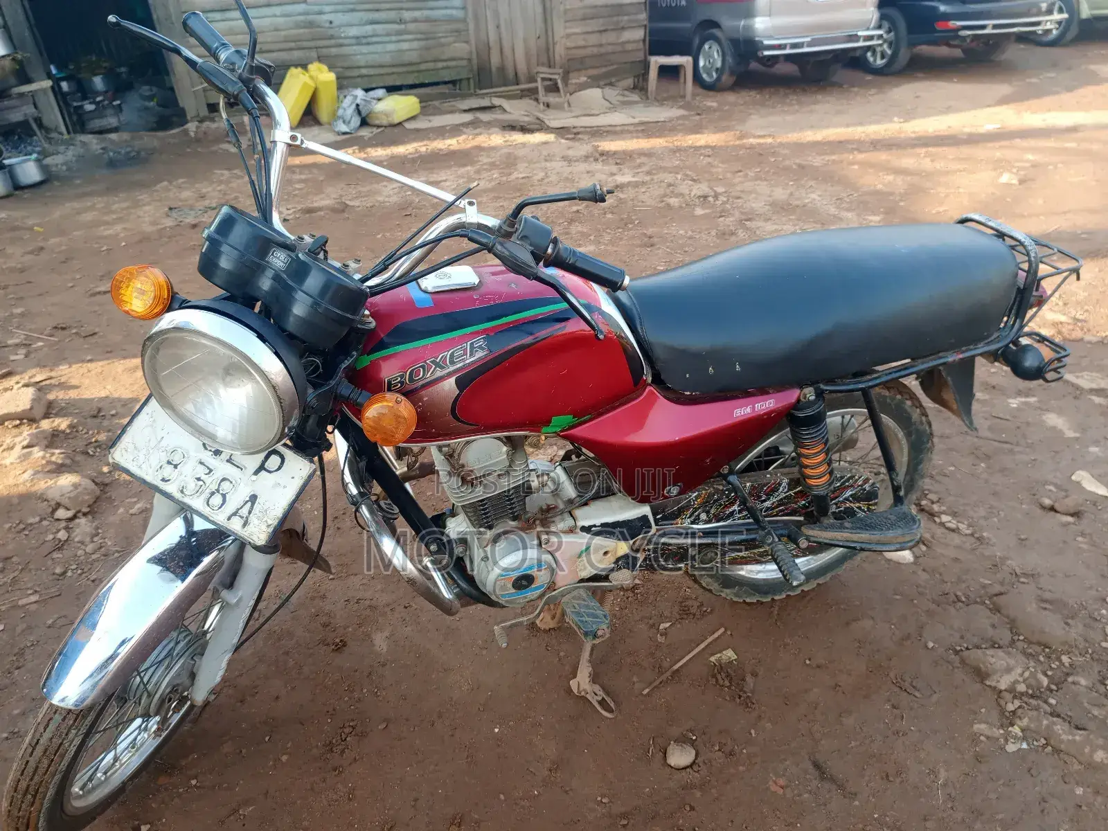Bajaj Boxer 100 2017 Red