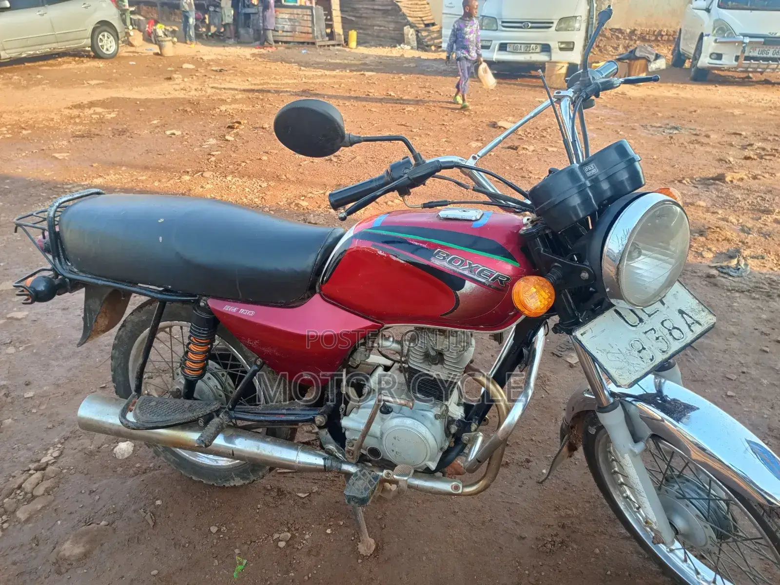 Bajaj Boxer 100 2017 Red