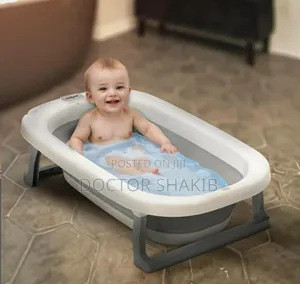 Luxurious Foldable Baby Bathtub for Kids