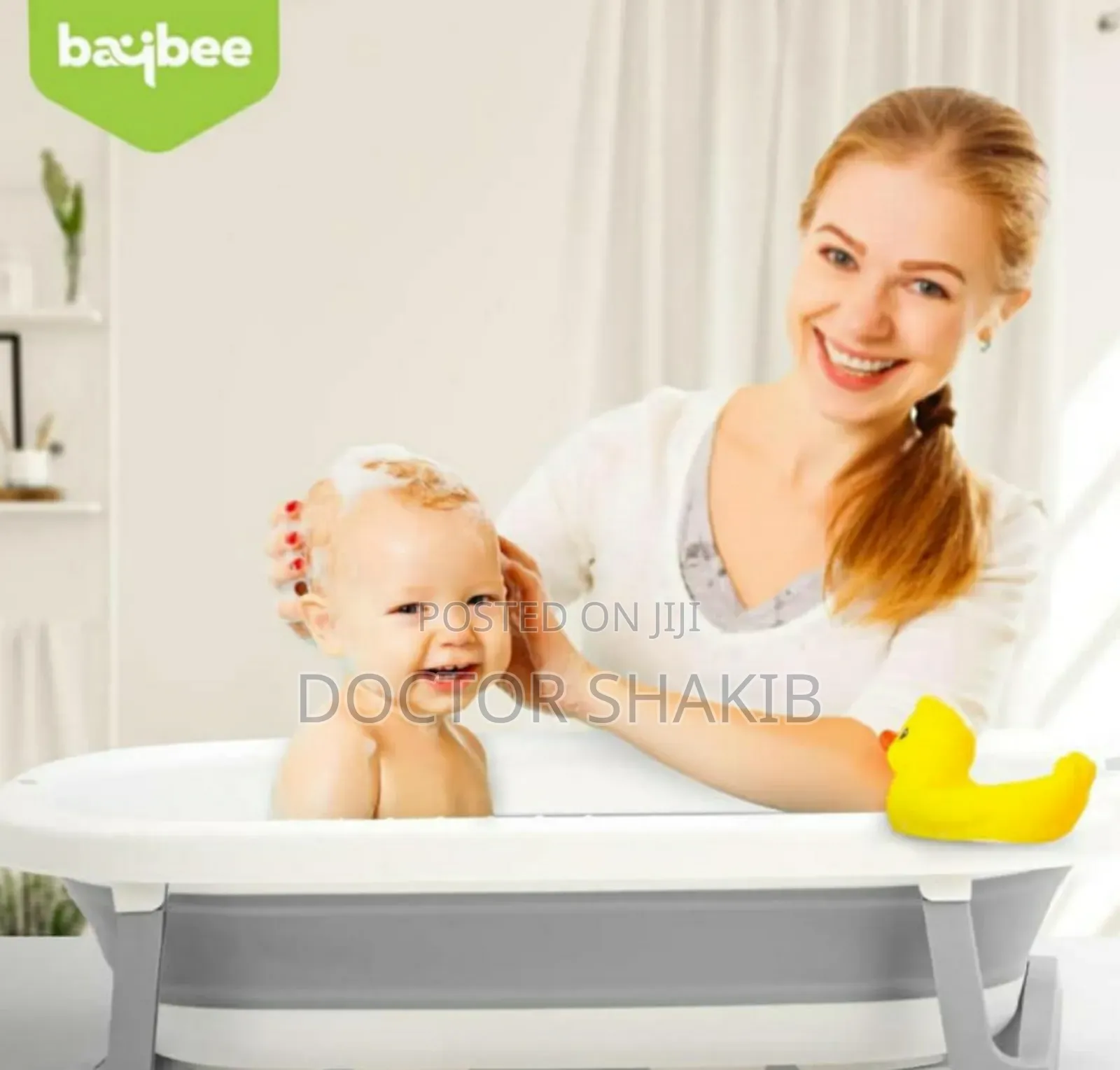 Luxurious Foldable Baby Bathtub for Kids