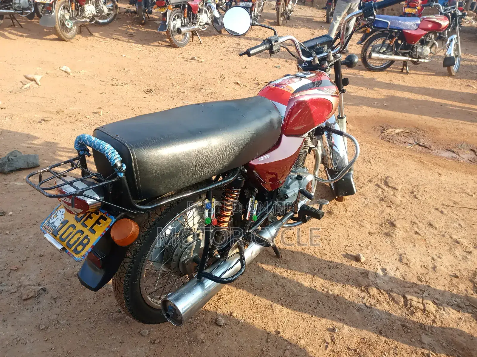 Bajaj Boxer 100 2019 Red