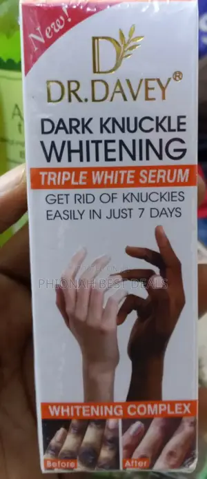 Dr. Davey Dark Knuckle Whitening