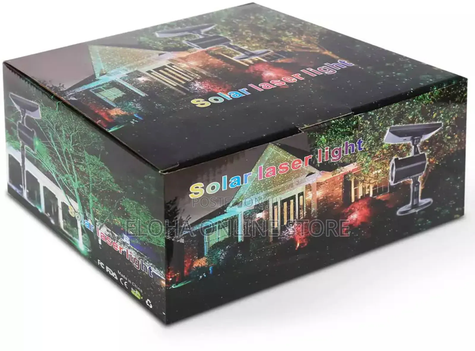 Outdoor Solar Laser Light