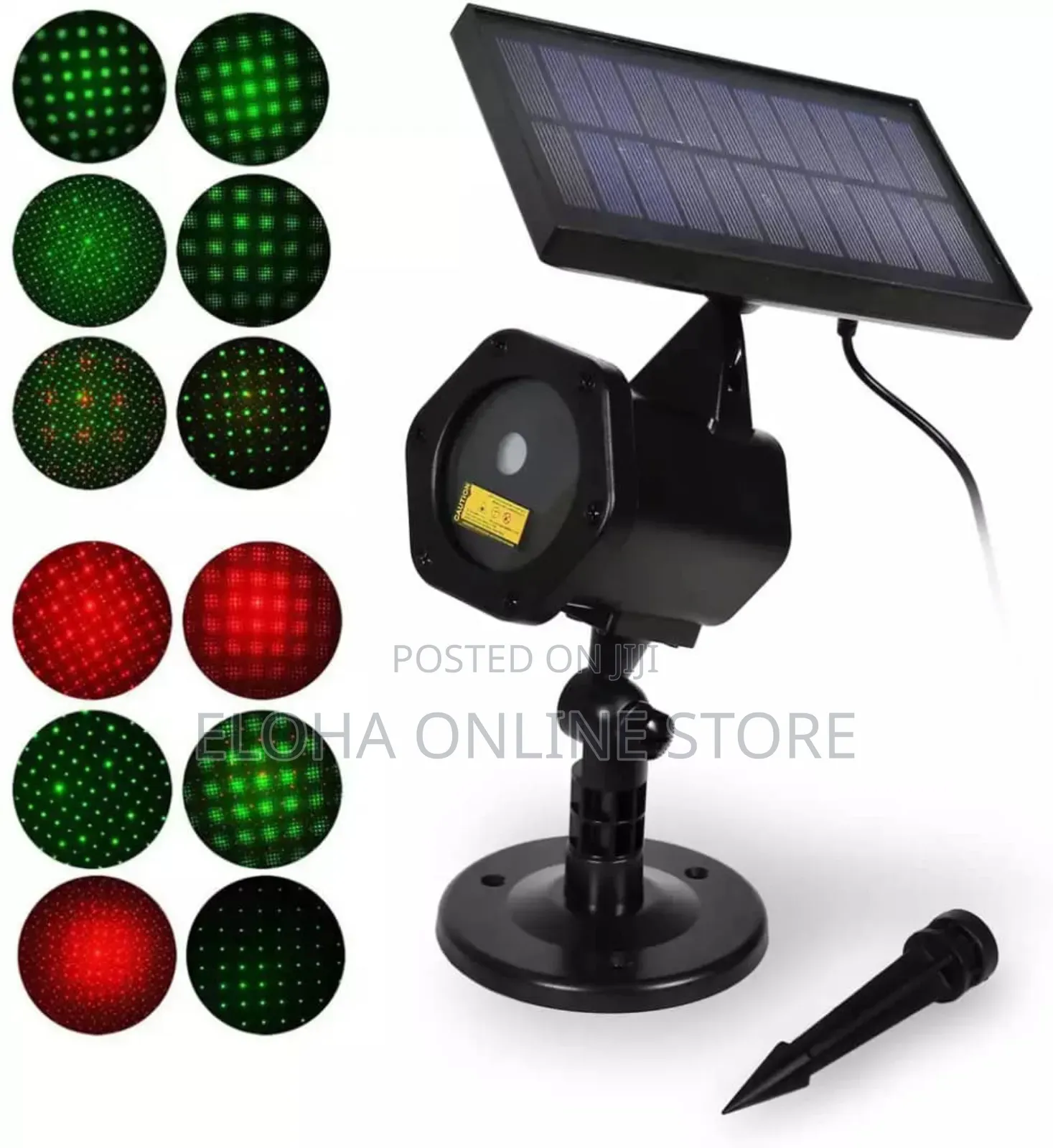 Outdoor Solar Laser Light