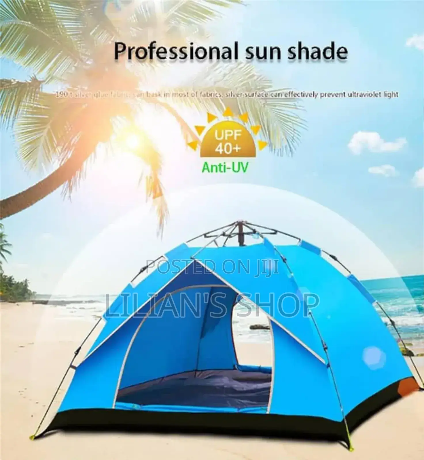 Lightweight Camping Tent 4-6 Person Color Varies