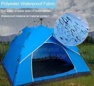 Lightweight Camping Tent 4-6 Person Color Varies