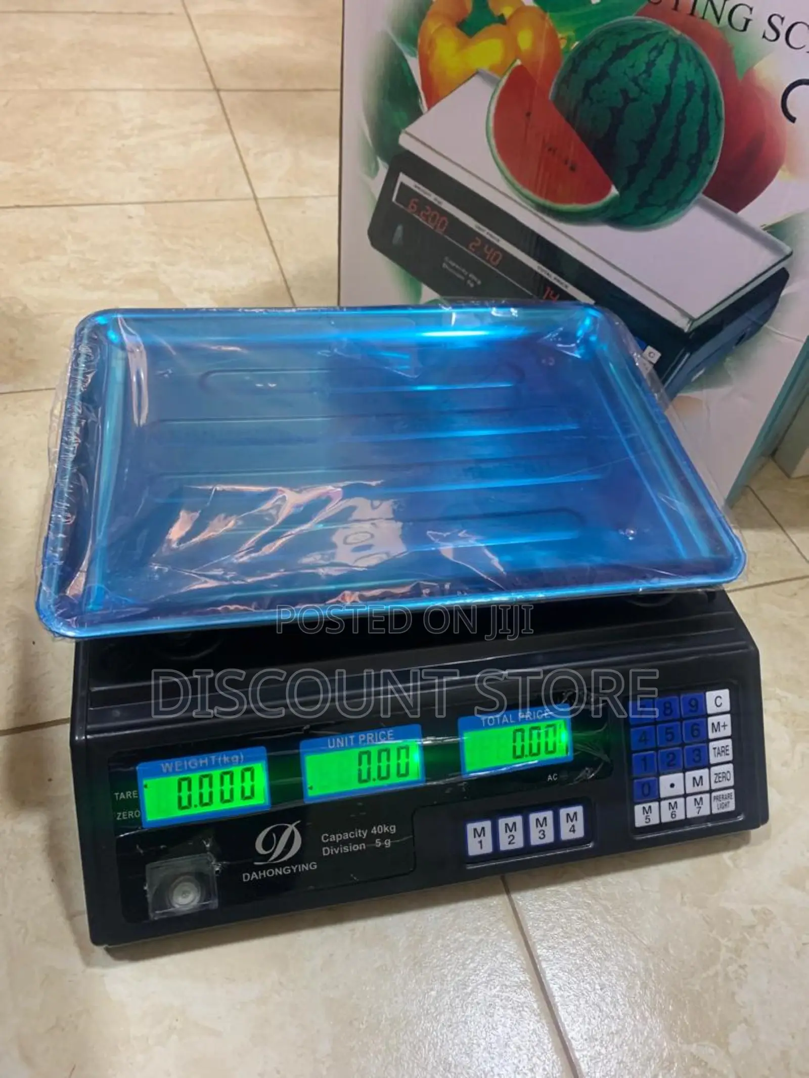 Weighing Scale for Kitchen 40kg Tabletop Weighing Scale