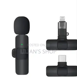 Wireless Microphone Compatible With Android and iPhone