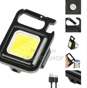 Cob Small Flashlights 500 Lumens Bright Rechargeable