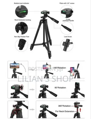 Yunfeng-3388 Professional Foldable Heavy Duty Tripod
