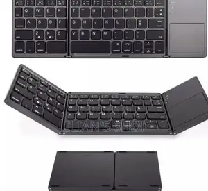 Foldable Wireless Bluetooth Keyboard With Touchpad