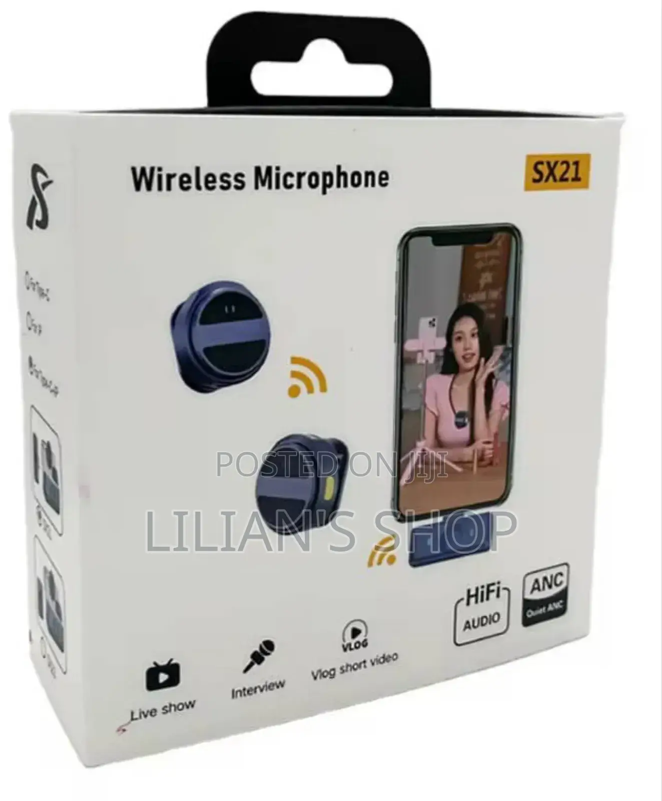 Sx21 Wireless Lavalier Microphone