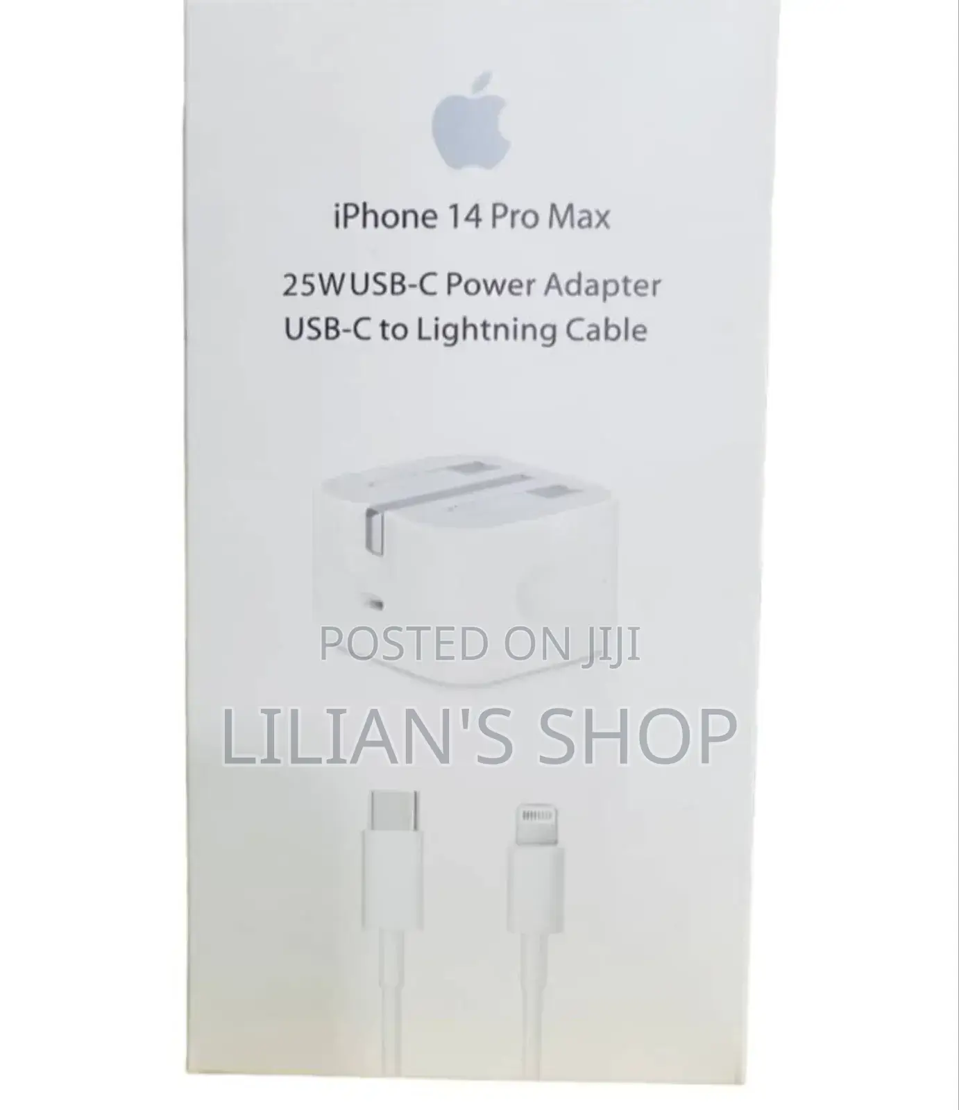 iPhone Fast Charger Type C to Lightning 25w