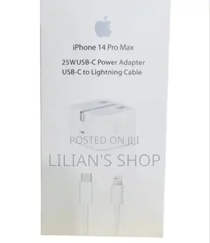 iPhone Fast Charger Type C to Lightning 25w