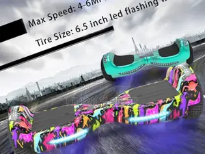 Balancing Hoverboard With Bluetooth Music