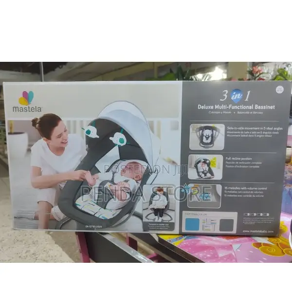 Electric Baby Swing for Infants – Soothing Safe Baby Swing
