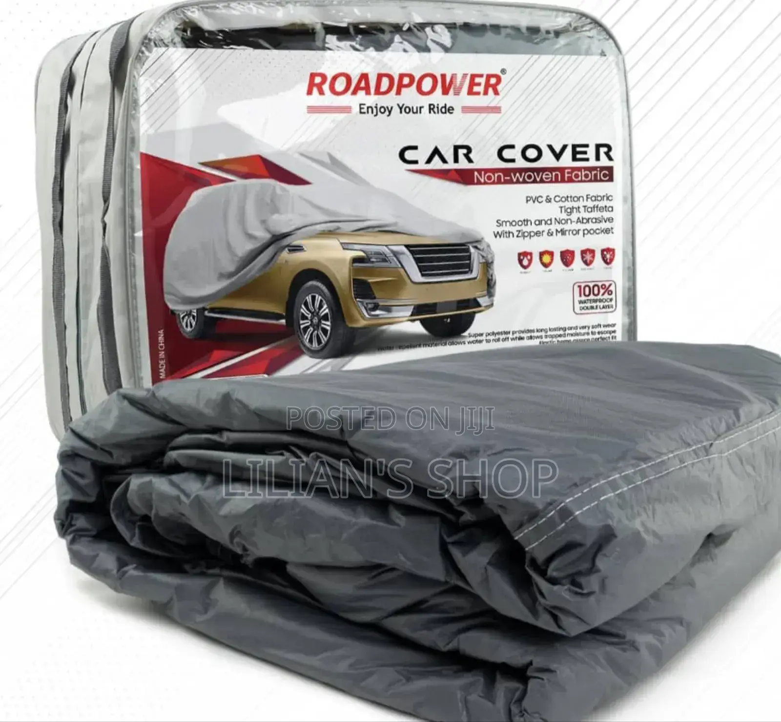 All Car Cover With Mirror Pocket for All Weather Waterproof