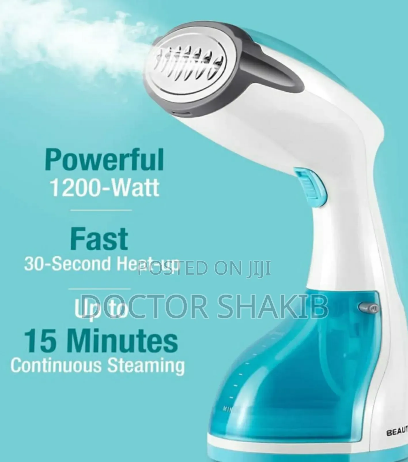 Brand New Handheld Garment Steamer With Removable Water Tank