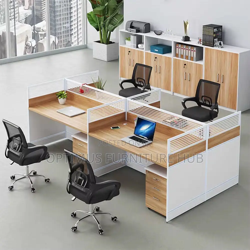 Beech And White Workstation (Only)