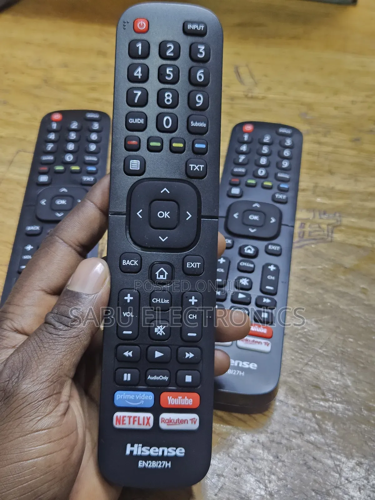Smart Remote Control En2b27h for Hisense Tv – No Setup- Apps