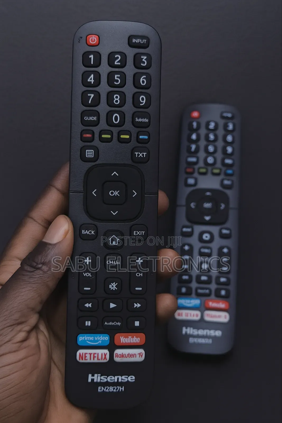 Original En2927h Remote for Hisense Tv – Stream-Ready Design