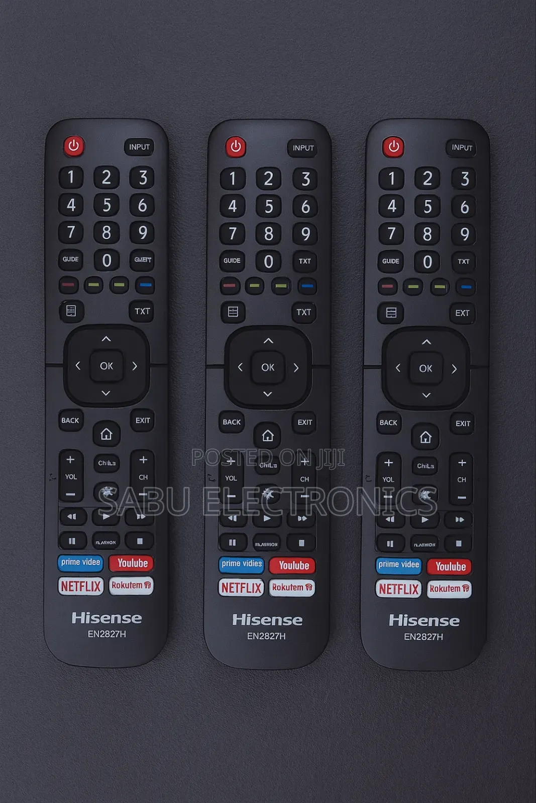 Original En2927h Remote for Hisense Tv – Stream-Ready Design
