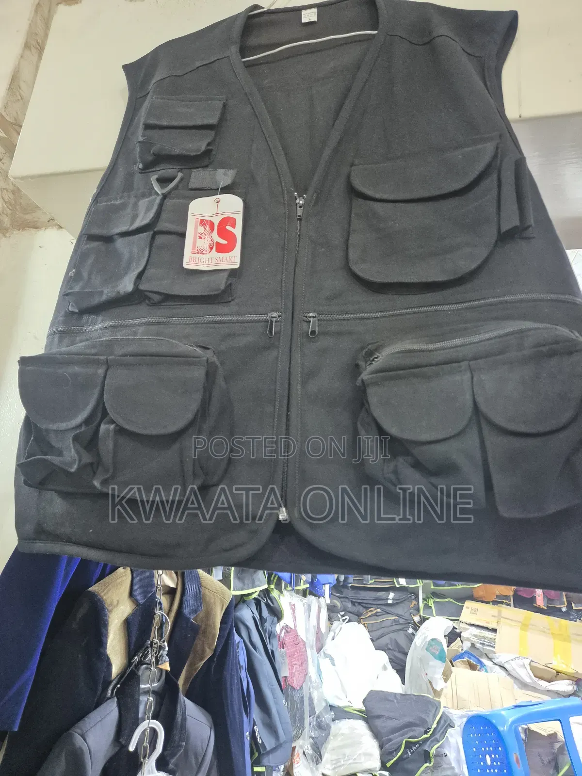 Multi Pockets Gilet Outdoor Breathable Waistcoat Vest