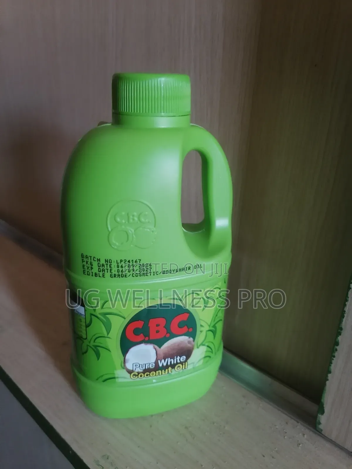 CBC Coconut Oil 500mls Green Pure White