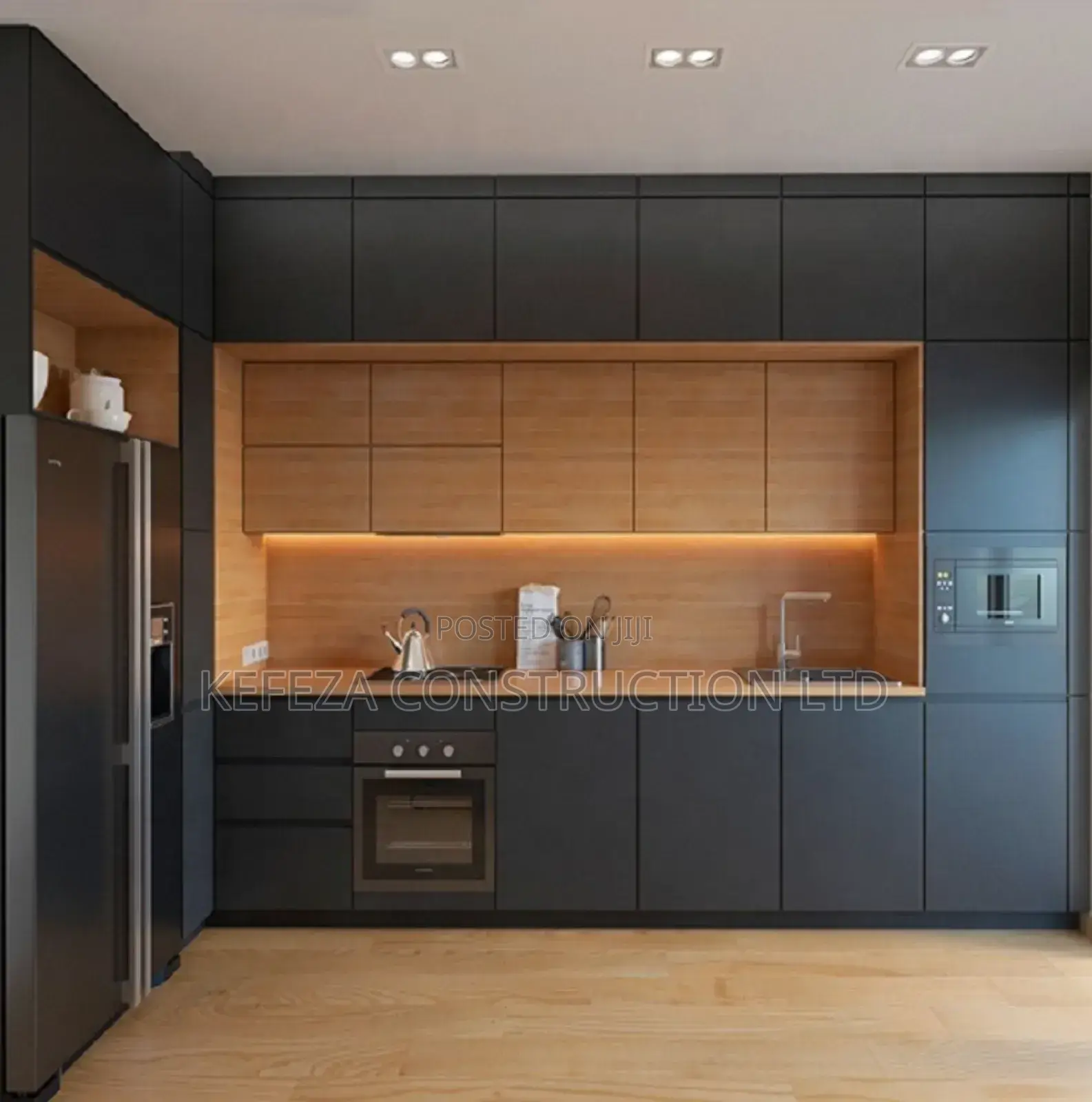 Blue Modern Cabinets