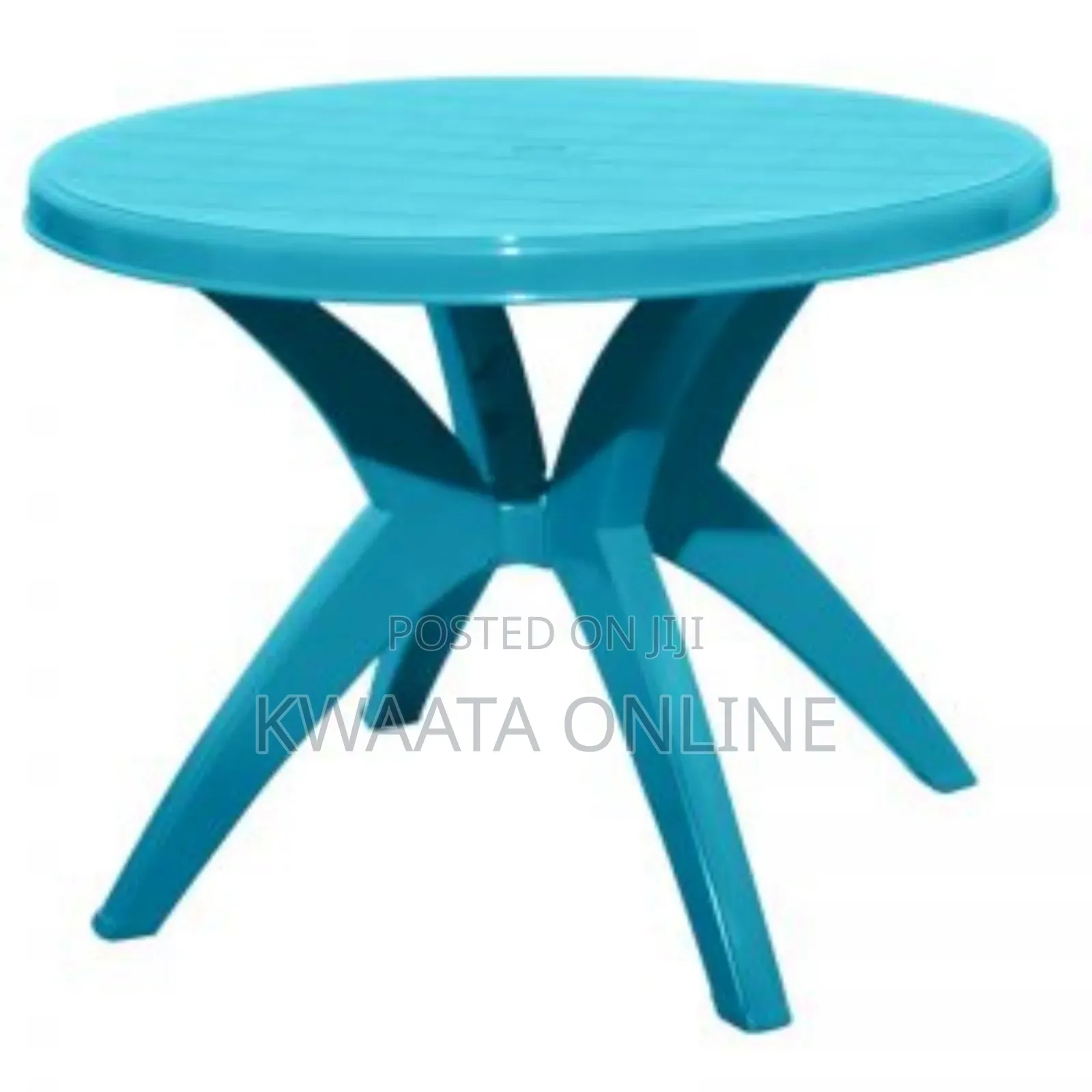 Round Plastic Table Center Coffee Table (Dia 92cm; H:70cm)