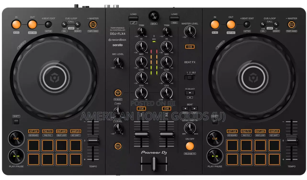 Like New Pioneer Dj DDJ-Flx4 2-Channel Dj Controller - Black