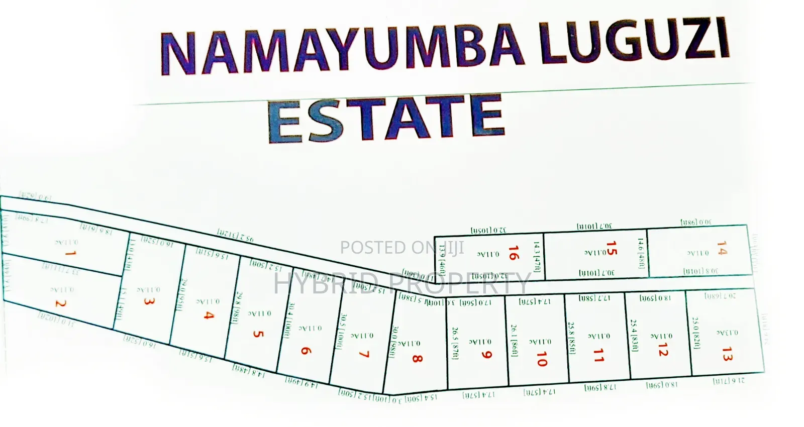 Prime Plots for Sale at Namayumba Luguzi Divine Land Estate.