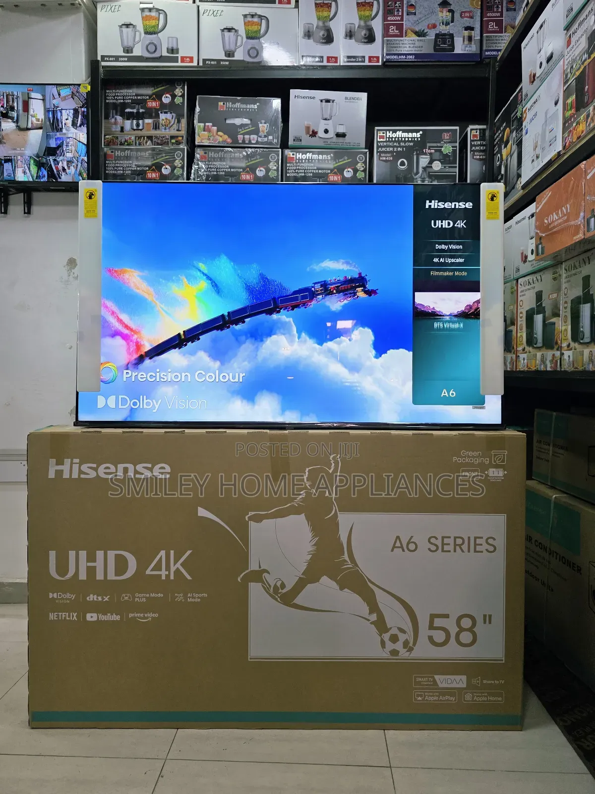 20%Discount Price Reduction on Hisense A6 Series 58inches Tv