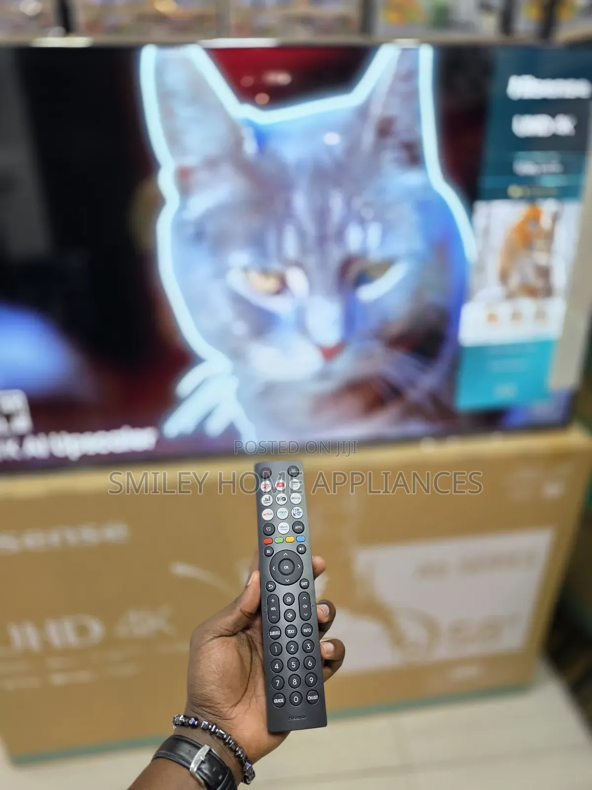 58inches Hisense Uhd- A6 Series Vidaa Smart Tv at Discount