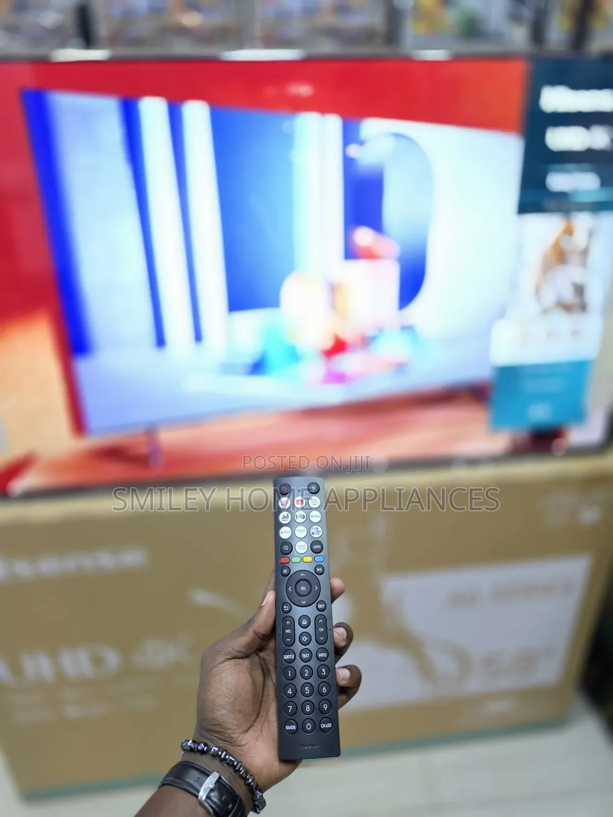 Brand New 58inches Hisense Udh4k Vidaa Smart Tv at Cut Price
