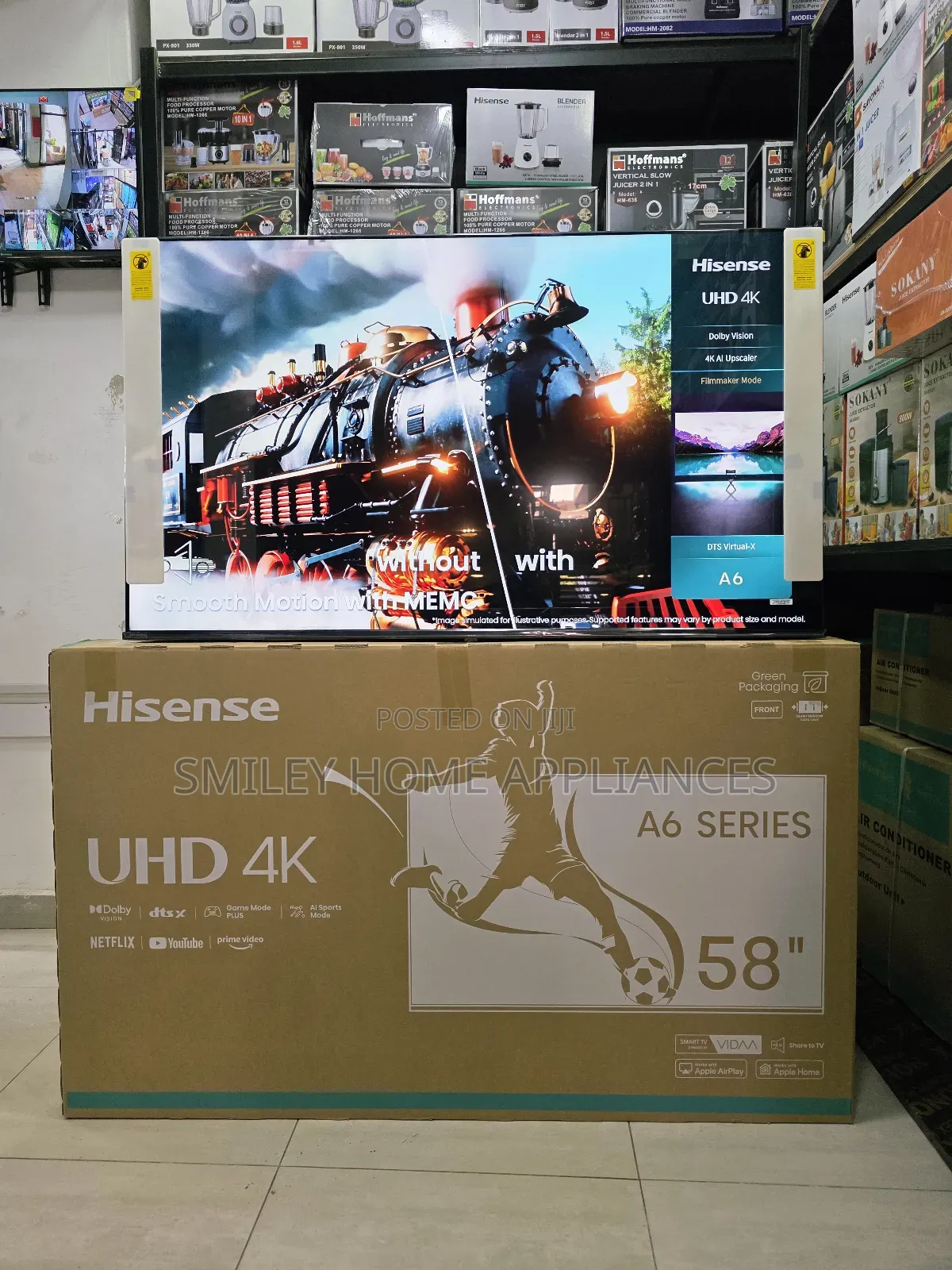 Promotional Sale on Hisense 58inches Uhd4k Vidaa Smart Tv