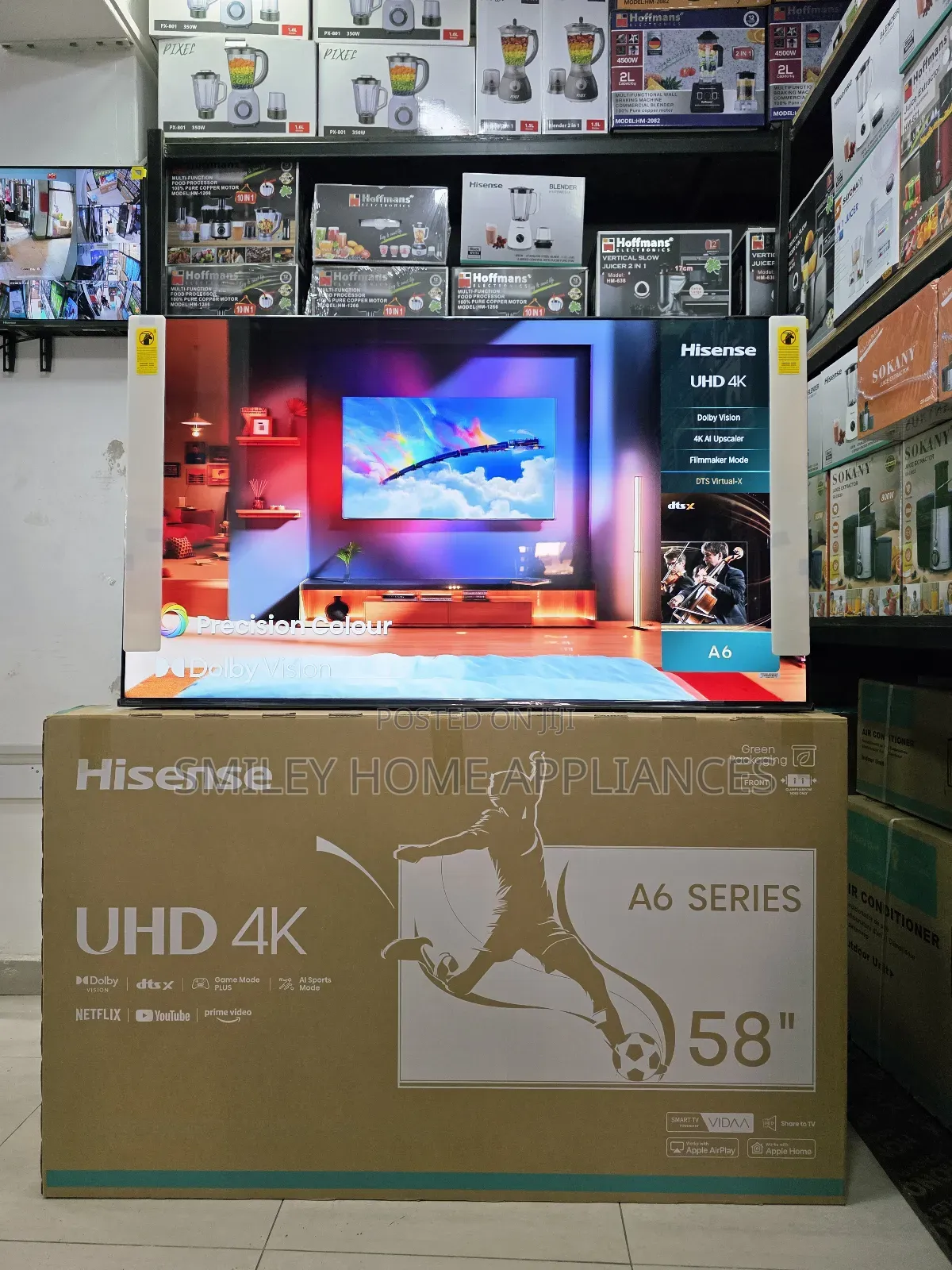 Promotional Sale on Hisense 58inches Uhd4k Vidaa Smart Tv