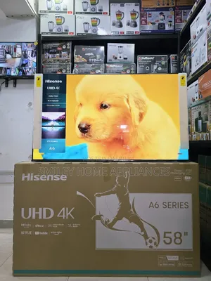 Hisense 58inches Uhd4k Vidaa Tv With Dolby Atmos Sound