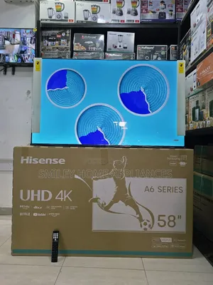 Hisense 58inches Uhd4k A6series Vidaa Tv With Dolby Atmos